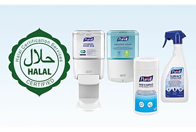 Interkulturell sichere Handreinigung – PURELL® Produkte erhalten Halal-Zertifizierung