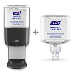 PURELL® ES6 Starter Kit Hand Sanitising - Graphite incl. 2 Refills