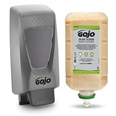GOJO® PRO™ TDX™ STARTER KIT GOJO Olive Scrub Handreiniger, 2L