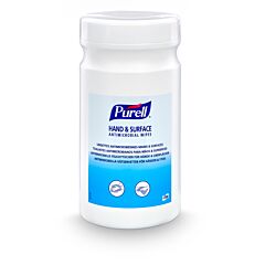 PURELL® Hand & Surface Antimikrobielle Tücher, 200 Tücher Dose