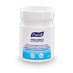 PURELL® Hand & Surface Antimikrobielle Tücher, 270 Tücher Dose