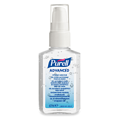 PURELL® Advanced Hygienic Hand Rub, 60mL Portable Pump Bottle