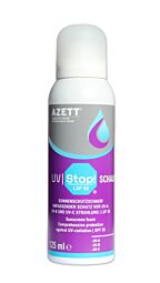 AZETT UV STOP 50 Foam - Skin Protection Sun Foam LSF50, 125mL Spray tube