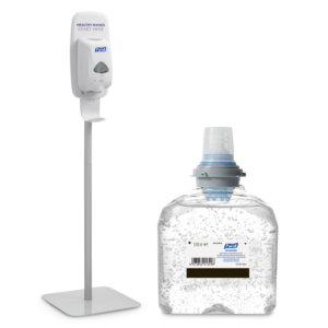PURELL® Starter Kit: hand Sanitising Station, Grey/White