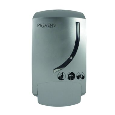 PREVEN'S PARIS® CURVE Seifenspender, 300ml Silber