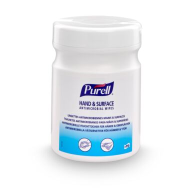 PURELL® Hand & Surface Antimicrobial Wipes, 270 Count Canister