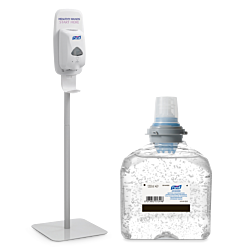 PURELL® Starter Kit: Mobile Händedesinfektionsstation TFX, Weiß