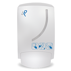 LPK Toilet Seat Disinfecting Foam Dispenser - White