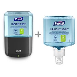 PURELL® ES6 Starter Kit Foam Soap (Unfragranced) - Graphite incl. 2 Refills