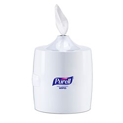 PURELL® Wandspender für 1200 Stück PURELL® Antimikrobielle Wischtücher Plus weiß