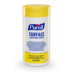 PURELL® Desinfektionstücher für Oberflächen, 100 Tücher Zupfdose