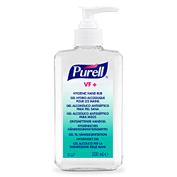 PURELL® VF+ Hygienic Hand Rub, 300 mL Pump Bottle